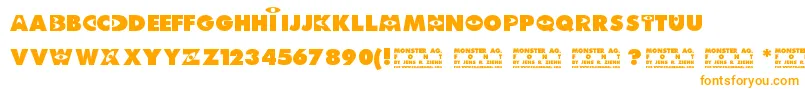 Monster AG Font – Orange Fonts