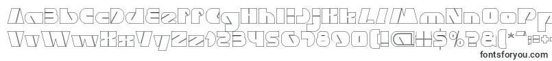 Шрифт MONSTER ROCK Hollow – шрифты, начинающиеся на M