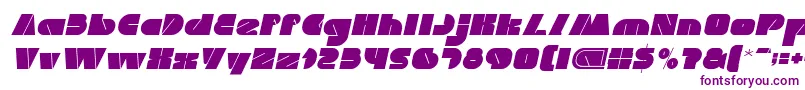Weitere Informationen zur MONSTER ROCK Italic-Schriftart MONSTER ROCK Italic-Schriftart – Violette Schriften