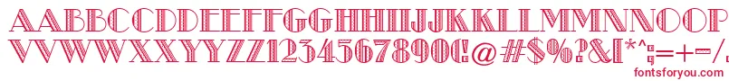 MetroRetroA Font – Red Fonts