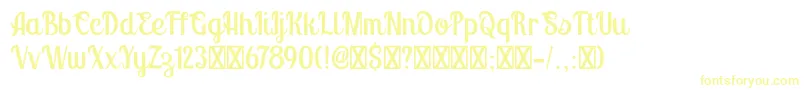 Montello DEMO Font – Yellow Fonts