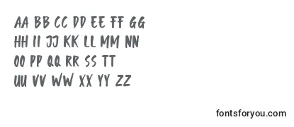 Monthey Brush Demo Font