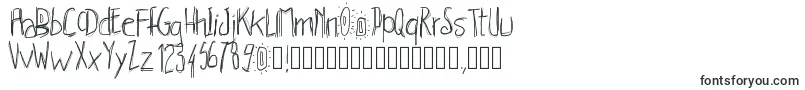 Pwhachures Font – Fonts Starting with P
