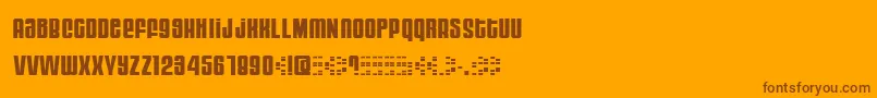 More about MOOG Font MOOG Font – Brown Fonts on Orange Background