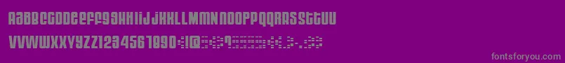 MOOG     Font – Gray Fonts on Purple Background