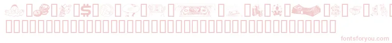 Más sobre la fuente Moolah fuente Moolah – Fuentes Rosadas Sobre Fondo Blanco