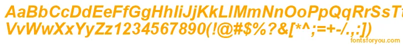 ArialCyrРџРѕР»СѓР¶РёСЂРЅС‹Р№РљСѓСЂСЃРёРІ Font – Orange Fonts