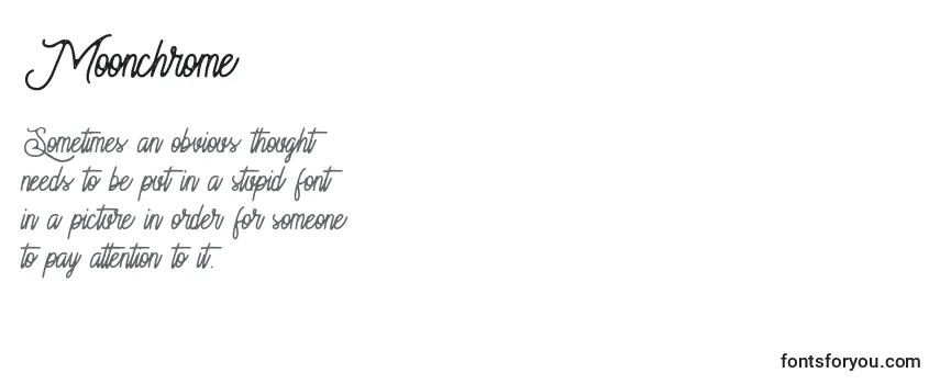 Шрифт Moonchrome (134864)