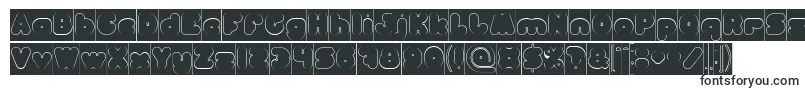 MOONLIGHT Hollow Inverse-fontti – fontit suunnittelijoille