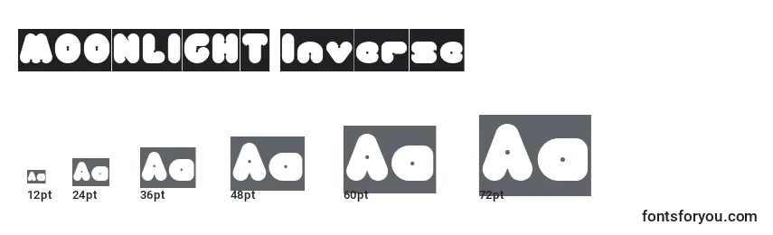 MOONLIGHT Inverse Font Sizes