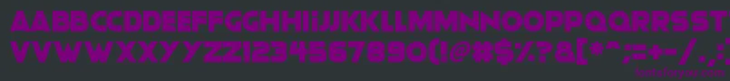 Moonlightning Font – Purple Fonts on Black Background