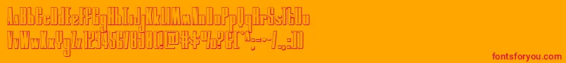 More about moonrunner3d Font moonrunner3d Font – Red Fonts on Orange Background