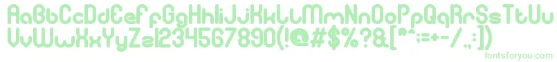 GitchgitchBold Font – Green Fonts