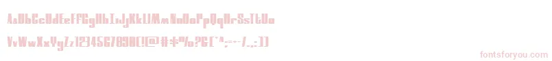 moonrunnerextrasquat-Schriftart – Rosa Schriften