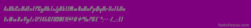 Więcej informacji o czcionce moonrunnerextrasquatital Czcionka moonrunnerextrasquatital – szare czcionki na fioletowym tle