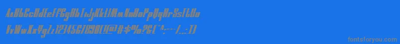 Lisätietoja moonrunnersquatital-fontista moonrunnersquatital-fontti – harmaat kirjasimet sinisellä taustalla