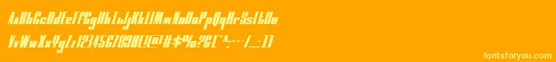 fuente moonrunnersquatital – Fuentes Amarillas Sobre Fondo Naranja