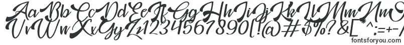 Шрифт Mosgrade Personal Use – надписи красивыми шрифтами
