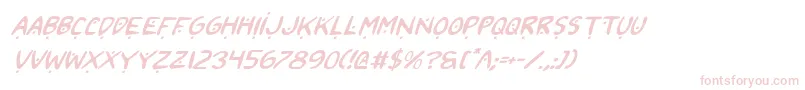 2toon2v2i Font – Pink Fonts on White Background