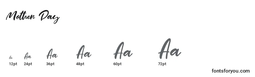 Mother Day (134977) Font Sizes