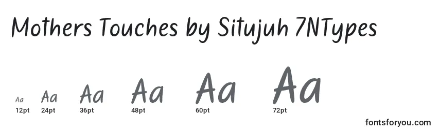 Mothers Touches by Situjuh 7NTypes Font Sizes
