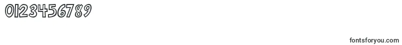 Oarbust-Schriftart – Schriften für Zahlen und Nummern