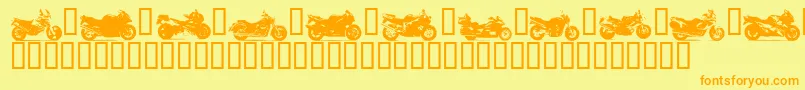 Подробнее о шрифте MOTOB Шрифт MOTOB – оранжевые шрифты на жёлтом фоне