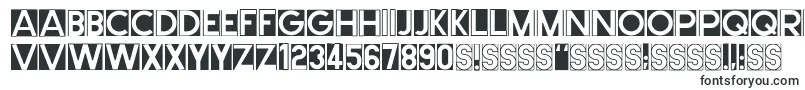 Cutmeout2-fontti – Logofontit