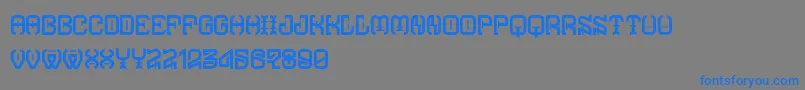 fuente TypodikaRegular – Fuentes Azules Sobre Fondo Gris
