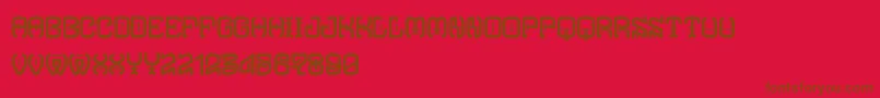 Más sobre la fuente TypodikaRegular fuente TypodikaRegular – Fuentes Marrones Sobre Fondo Rojo