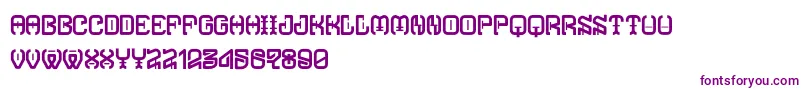 Шрифт TypodikaRegular – фиолетовые шрифты