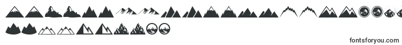 Mountain-Schriftart – sudanesische Schriften