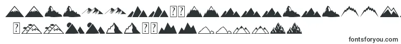 Weitere Informationen zur Mountain-Schriftart Mountain-Schriftart – yoruba Schriften