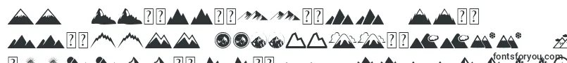 Weitere Informationen zur Mountain-Schriftart Mountain-Schriftart – gälische Schriften