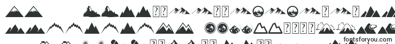 Mountain-fontti – slovakian fontit