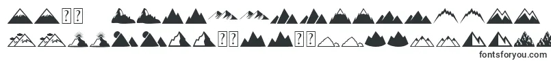 Mountain-fontti – romanialaiset fontit