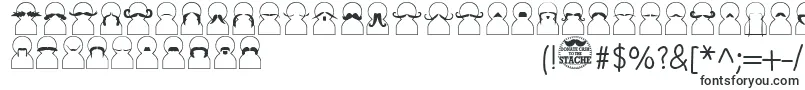 Movember-fontti – Otsikkofontit
