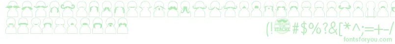 Movember Font – Green Fonts