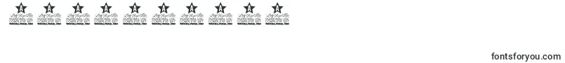 Moving Star Personal Use Font – Fonts for Numbers and Digits