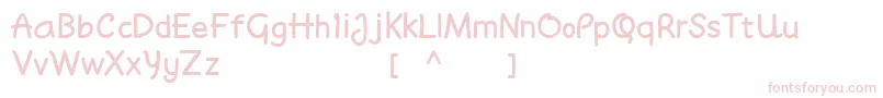 Moyudan Demo Font – Pink Fonts on White Background