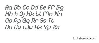 Обзор шрифта Mozzie Bold Italic