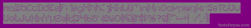 En savoir plus sur la police Mozzie Hollow Inverse Police Mozzie Hollow Inverse – polices grises sur fond violet