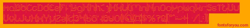 Подробнее о шрифте Mozzie Hollow Inverse Шрифт Mozzie Hollow Inverse – красные шрифты на оранжевом фоне