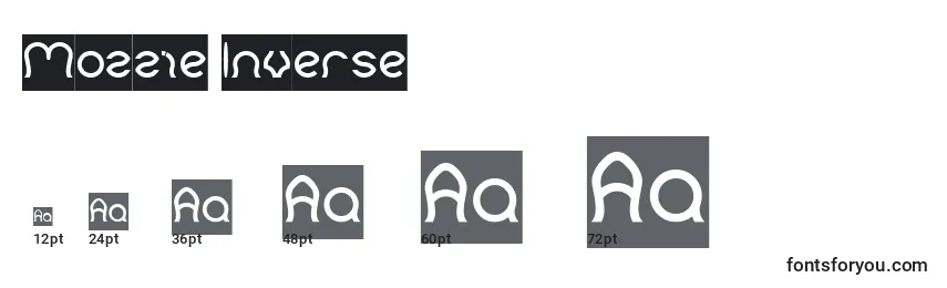 Mozzie Inverse Font Sizes