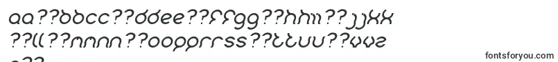 Czcionka Mozzie Italic – łotewskie czcionki