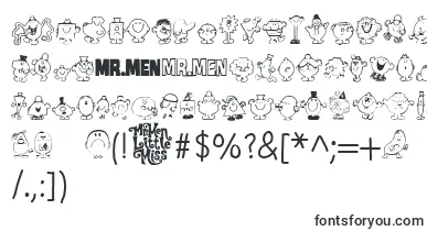 Mr Men font – childrenseolegiks Fonts