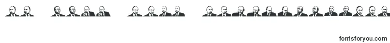 Шрифт Mr Putin – польские шрифты