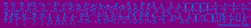 Подробнее о шрифте MRROF    Шрифт MRROF    – синие шрифты на фиолетовом фоне