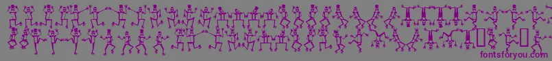 Lisätietoja MRROF   -fontista MRROF   -fontti – violetit fontit harmaalla taustalla