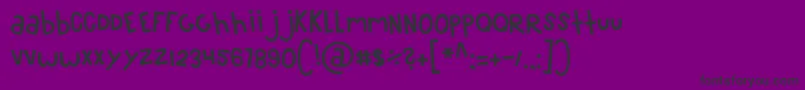 Lisätietoja MTF100-fontista MTF100-fontti – mustat fontit violetilla taustalla